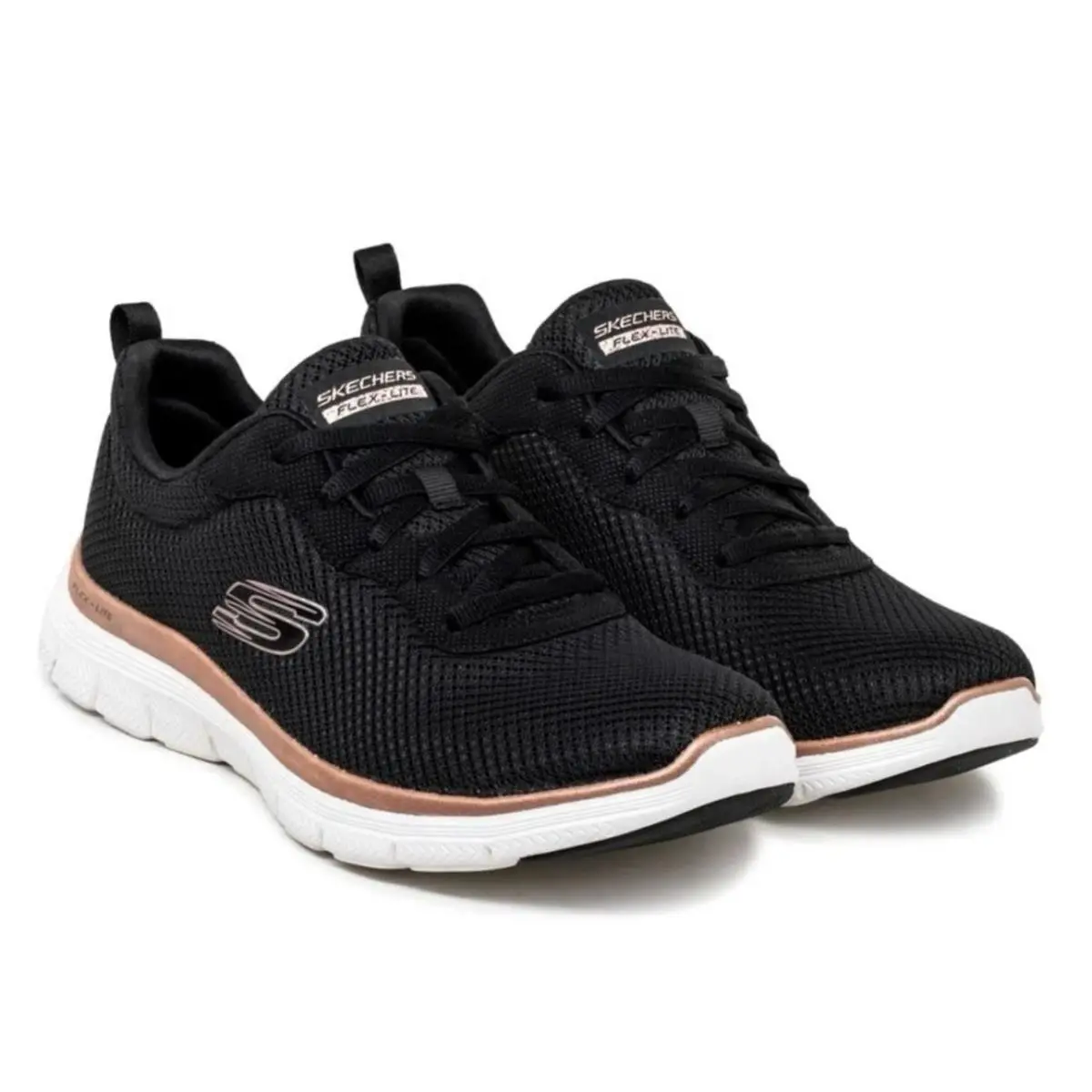 Skechers shoes - Flex appeal 4.0 - Flex appeal - 149303 BKRG - Black 3