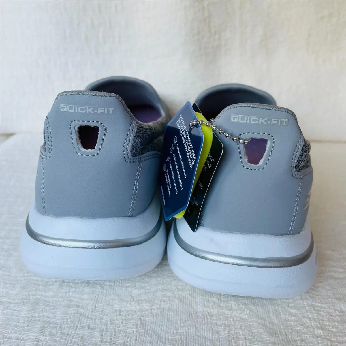 Skechers shoes - SKECHERS GO WALK 5 - WALK - 15903/GRY - Gray (UPC: 193113887238) 2