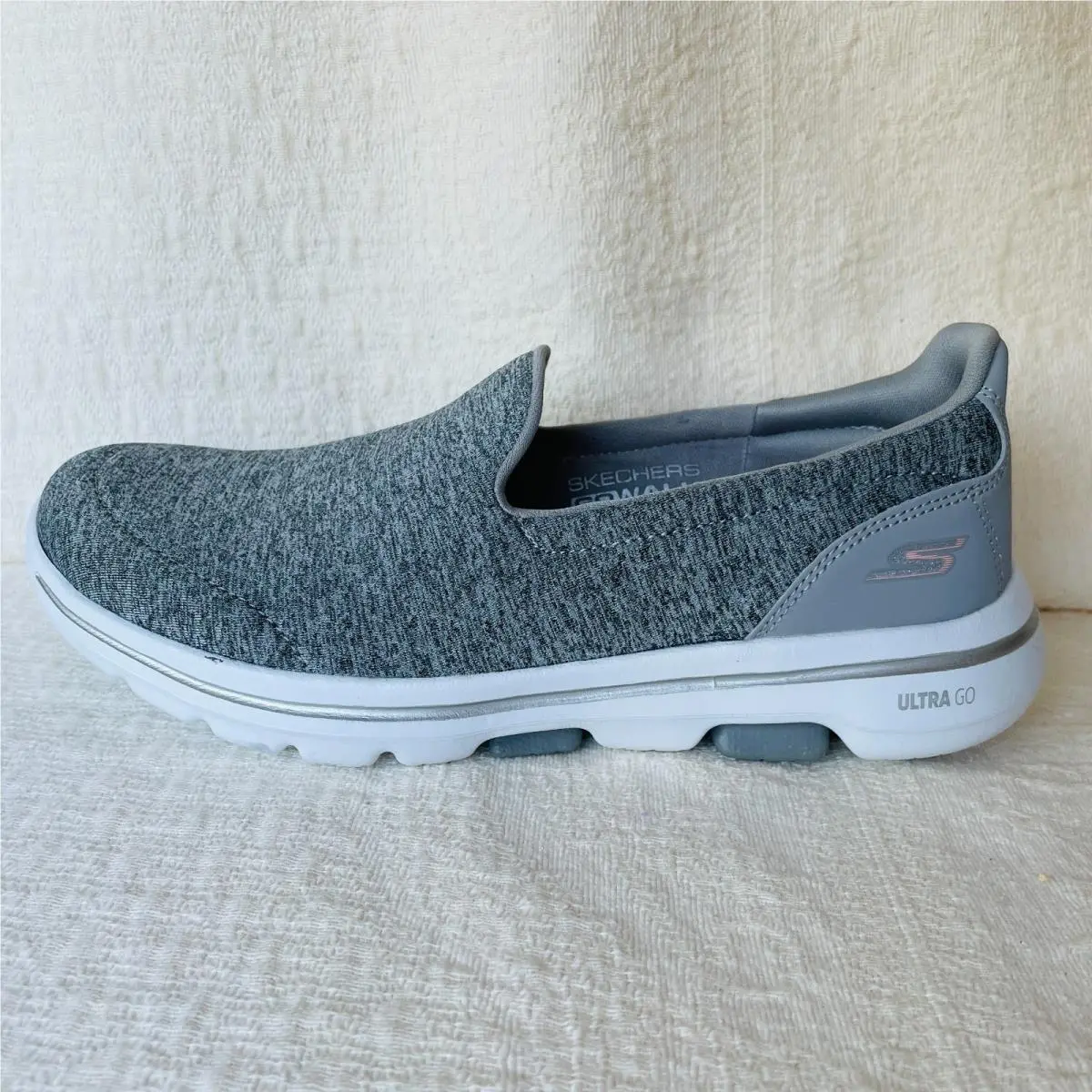 Skechers shoes - SKECHERS GO WALK 5 - WALK - 15903/GRY - Gray (UPC: 193113887238) 4