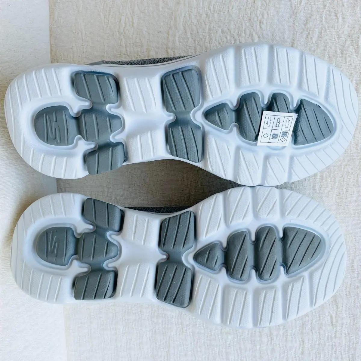 Skechers shoes - SKECHERS GO WALK 5 - WALK - 15903/GRY - Gray (UPC: 193113887238) 6