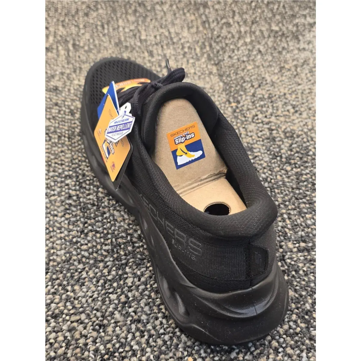 Skechers shoes - Skechers Slip-Ins Max Goodyear Glide Step - Black (UPC: 199703126213) 2