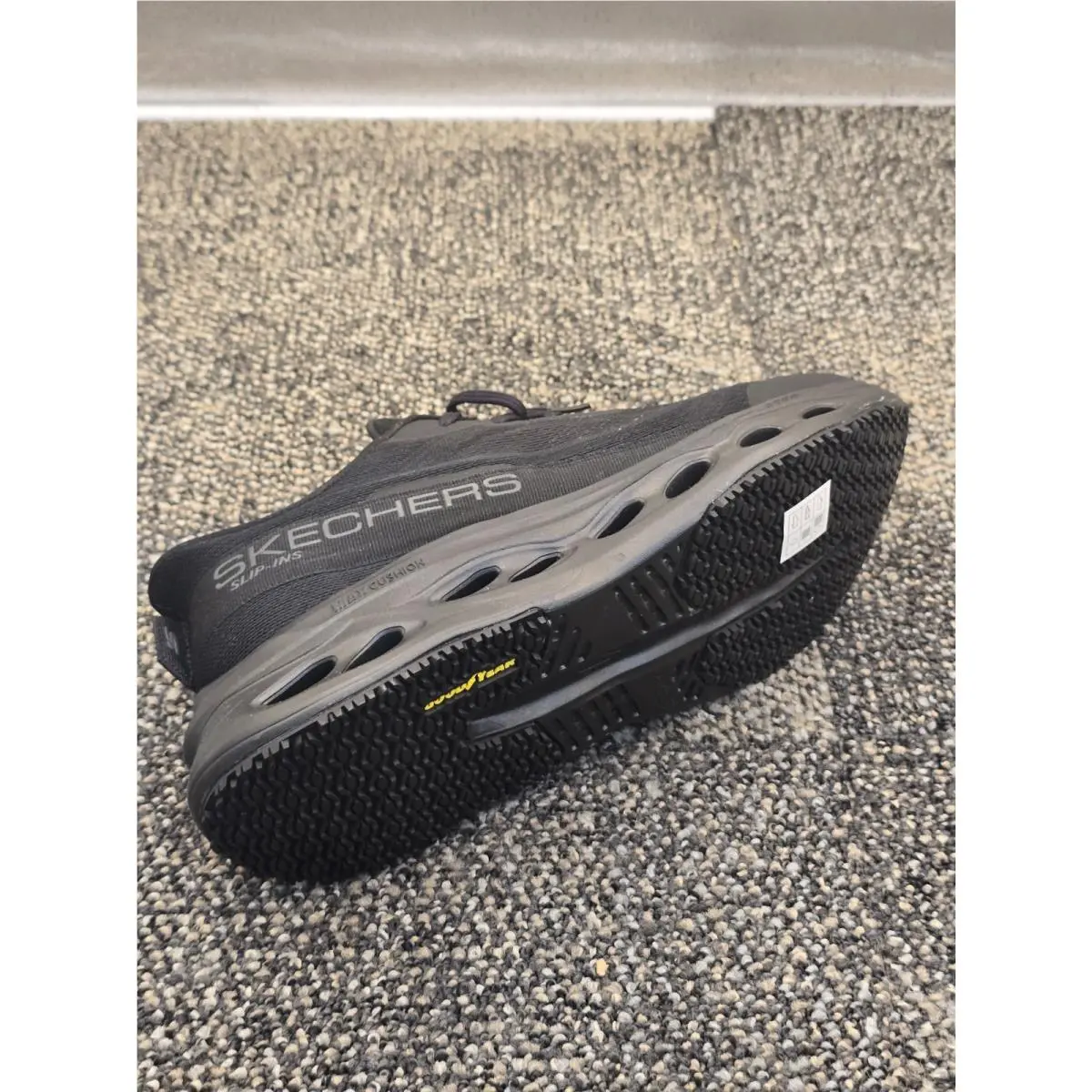 Skechers shoes - Skechers Slip-Ins Max Goodyear Glide Step - Black (UPC: 199703126213) 4