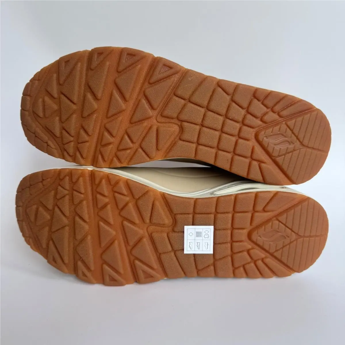 Skechers shoes - Skechers Street Uno Shimmer Away - Beige 7