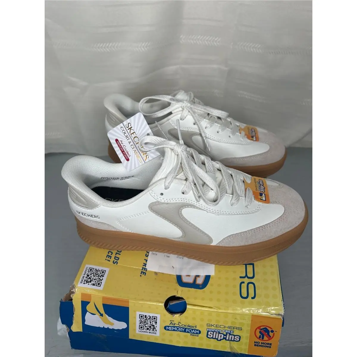 Skechers shoes - Skechers Slip-Ins Hotshot - Hotshot - White 8