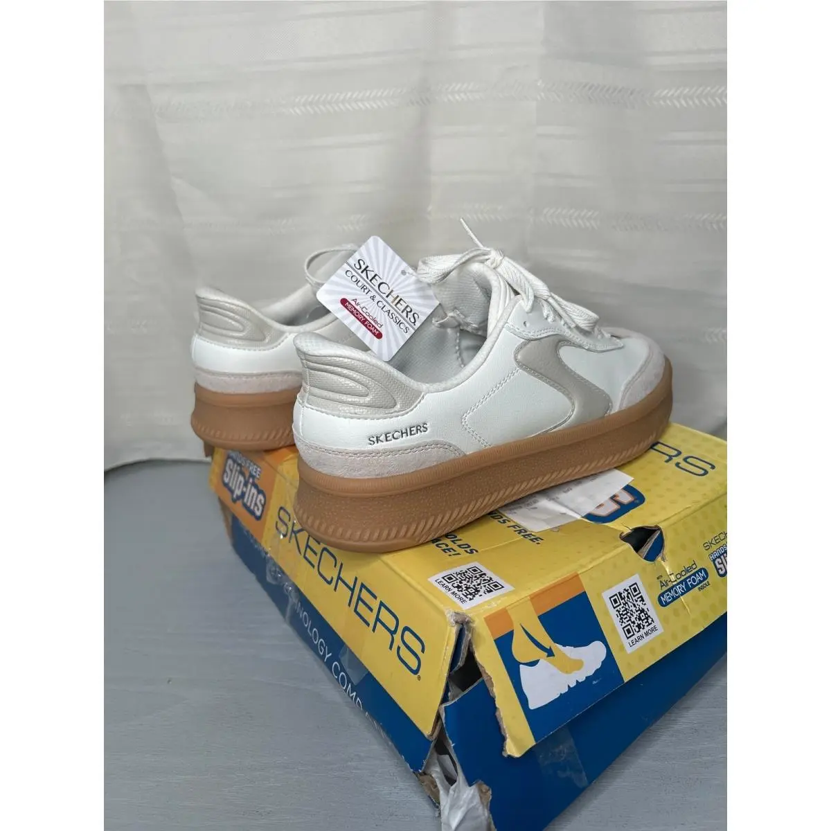 Skechers shoes - Skechers Slip-Ins Hotshot - Hotshot - White 9