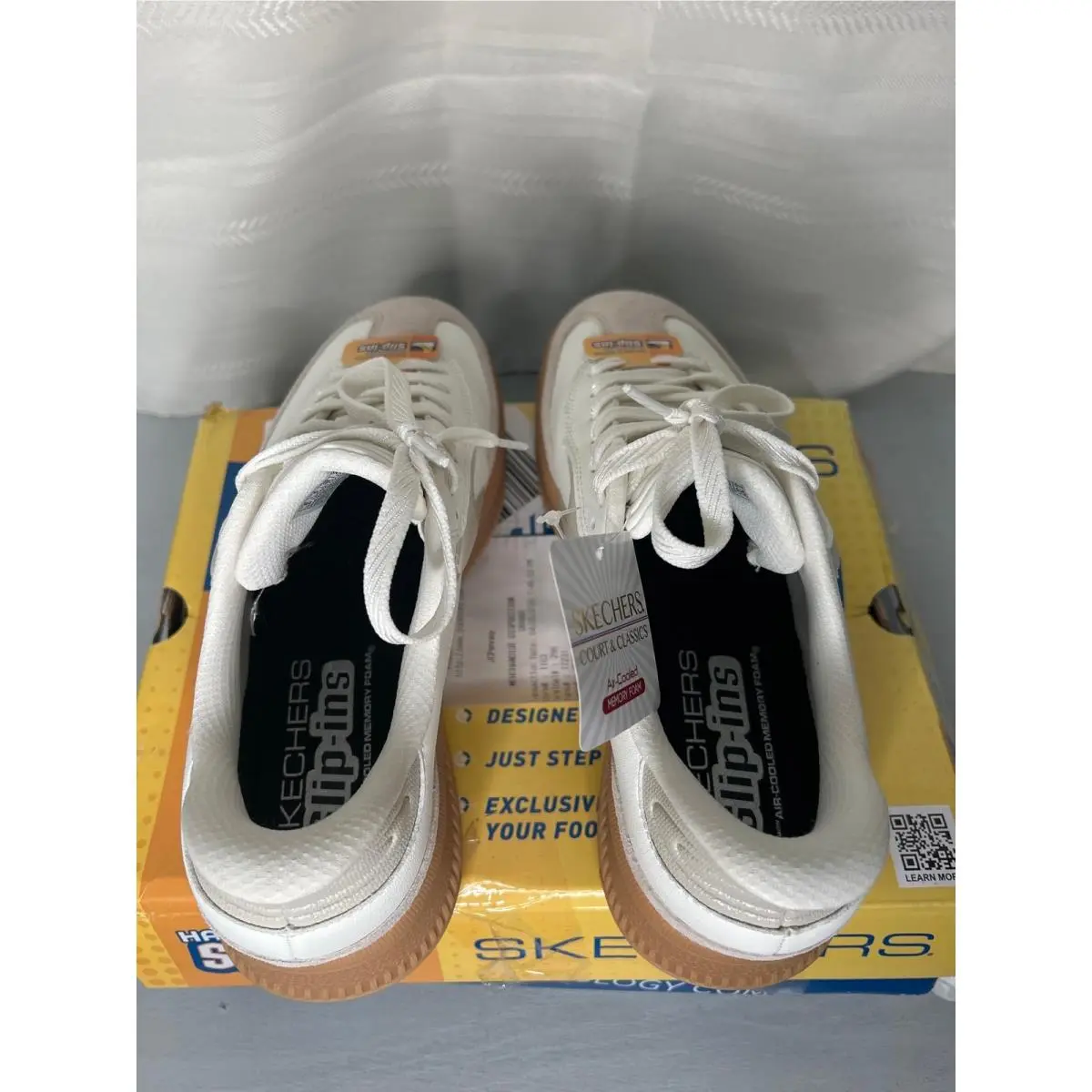 Skechers shoes - Skechers Slip-Ins Hotshot - Hotshot - White 11