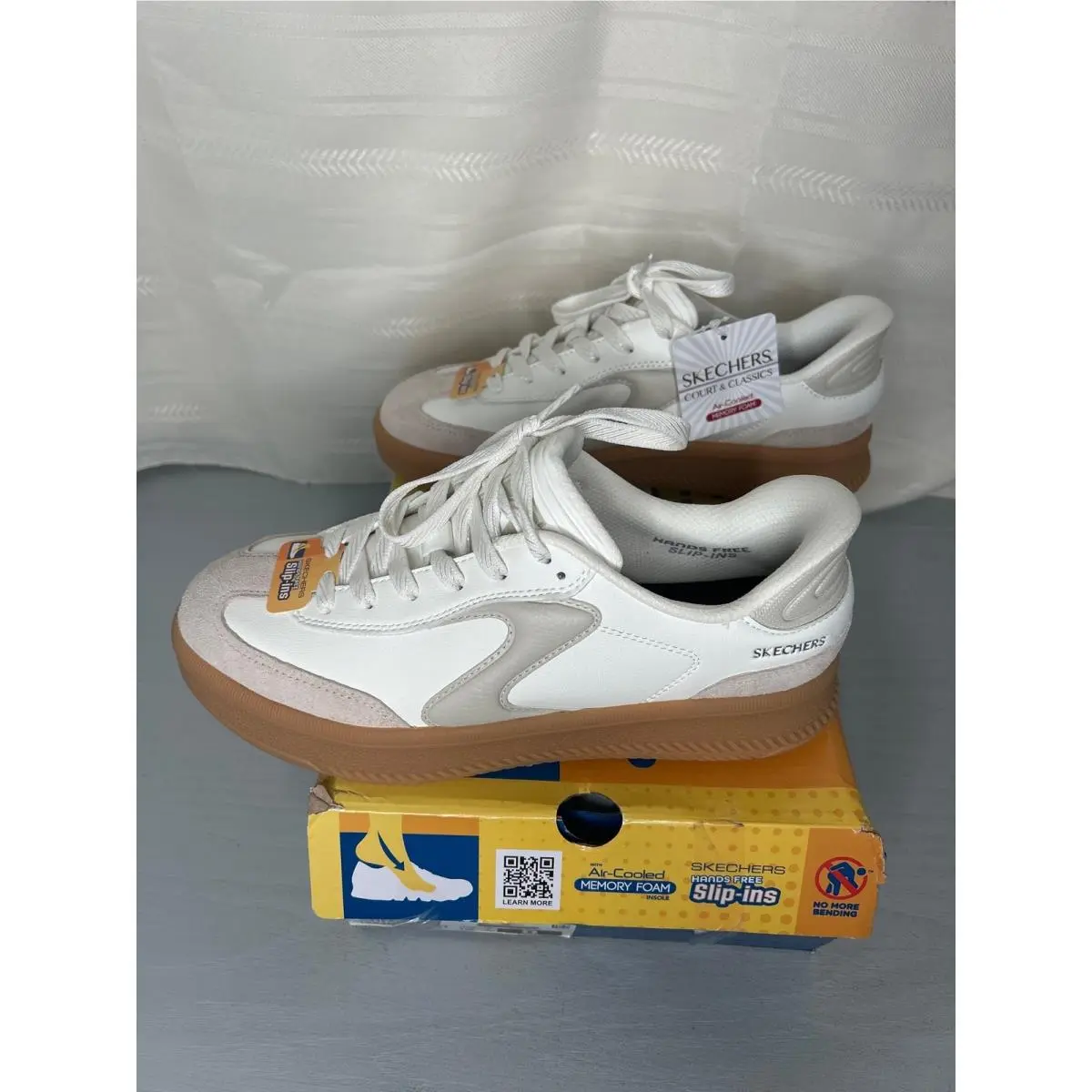 Skechers shoes - Skechers Slip-Ins Hotshot - Hotshot - White 1