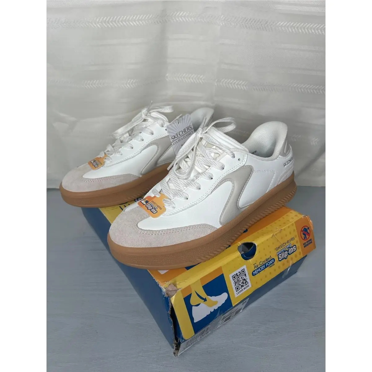 Skechers shoes - Skechers Slip-Ins Hotshot - Hotshot - White 3