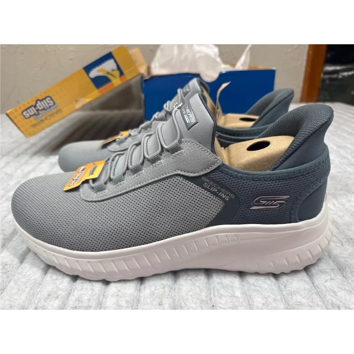 Skechers shoes - BOBS Squad Chaos - Tough Walk - Gray 0