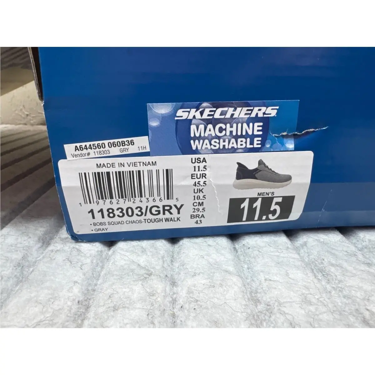 Skechers shoes - BOBS Squad Chaos - Tough Walk - Gray 2