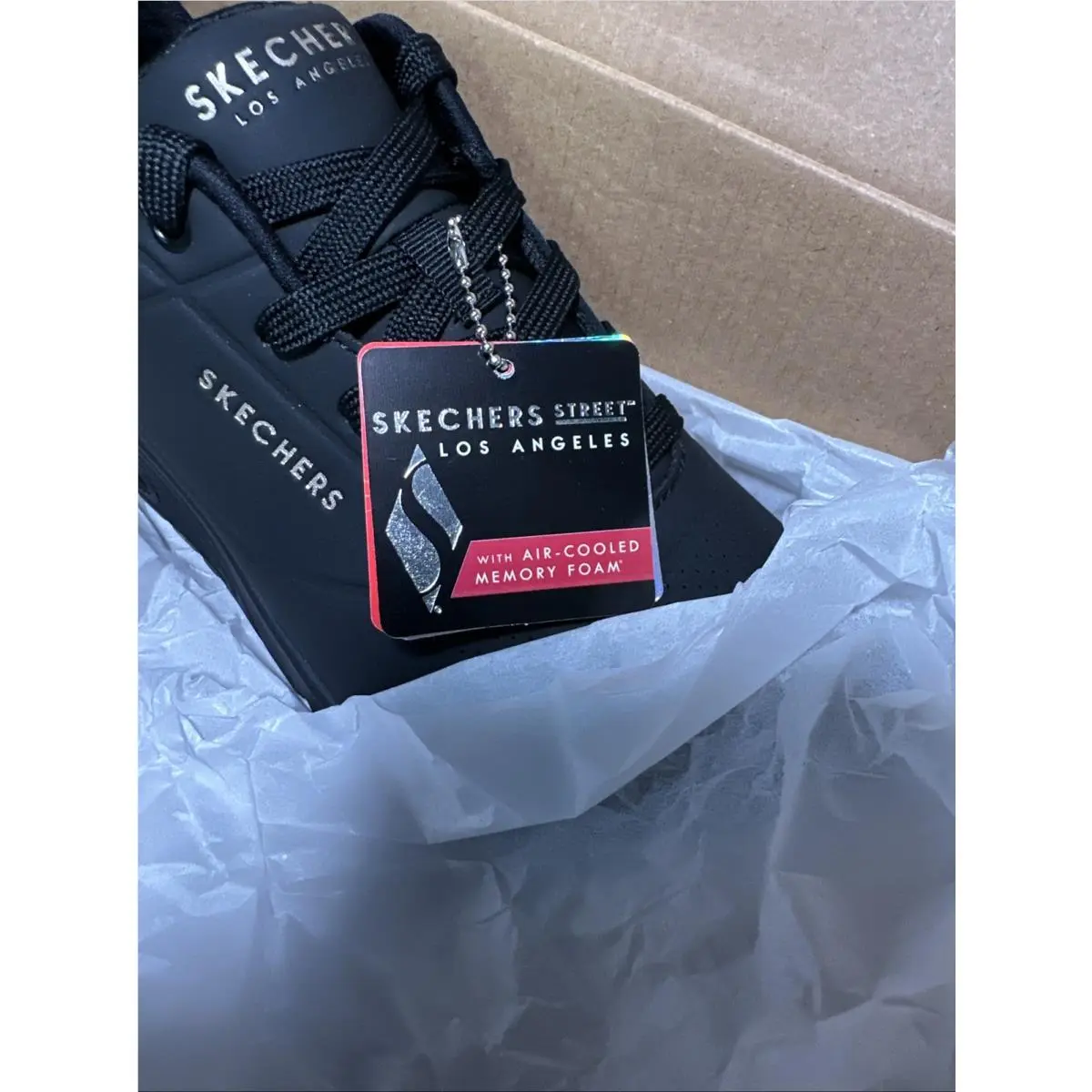 Skechers shoes - SKECHERS UNO STAND ON AIR - Black (UPC: 0195204289075) 6