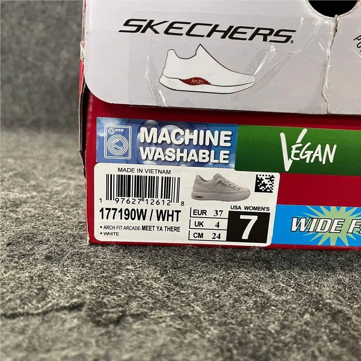Skechers shoes - vs-202612 - vs-202612 - White (UPC: 197627126128) 2