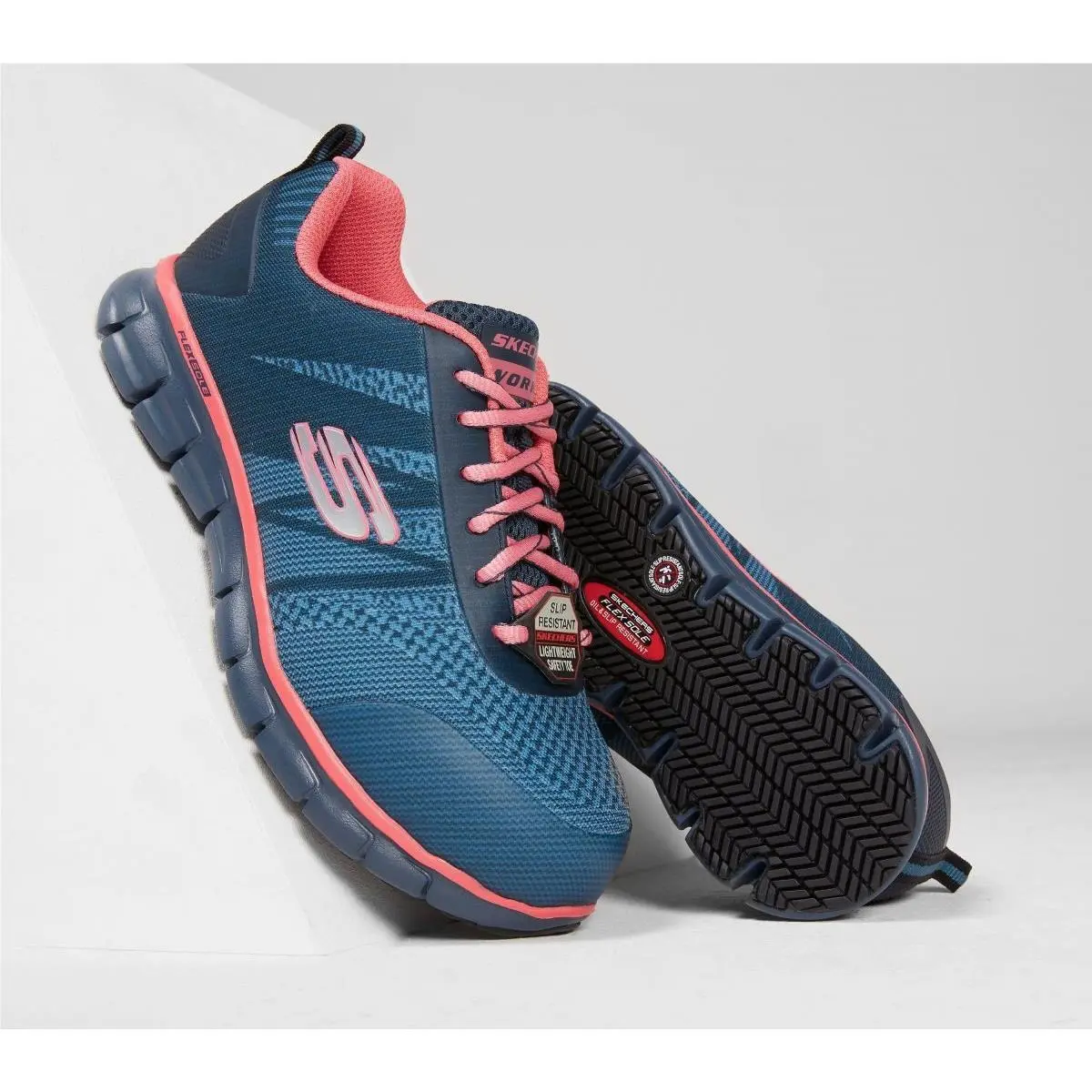 Skechers shoes - NAVY/PINK (UPC: 192283687181) 2
