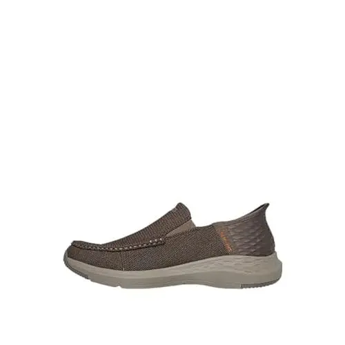 in Casual Taupe Size 11.5 - Skechers Men`s Parson Ralven Slip