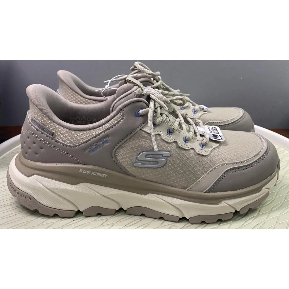 Skechers shoes - Skechers Swift Fit - Swift Fit - Beige, Blue 2