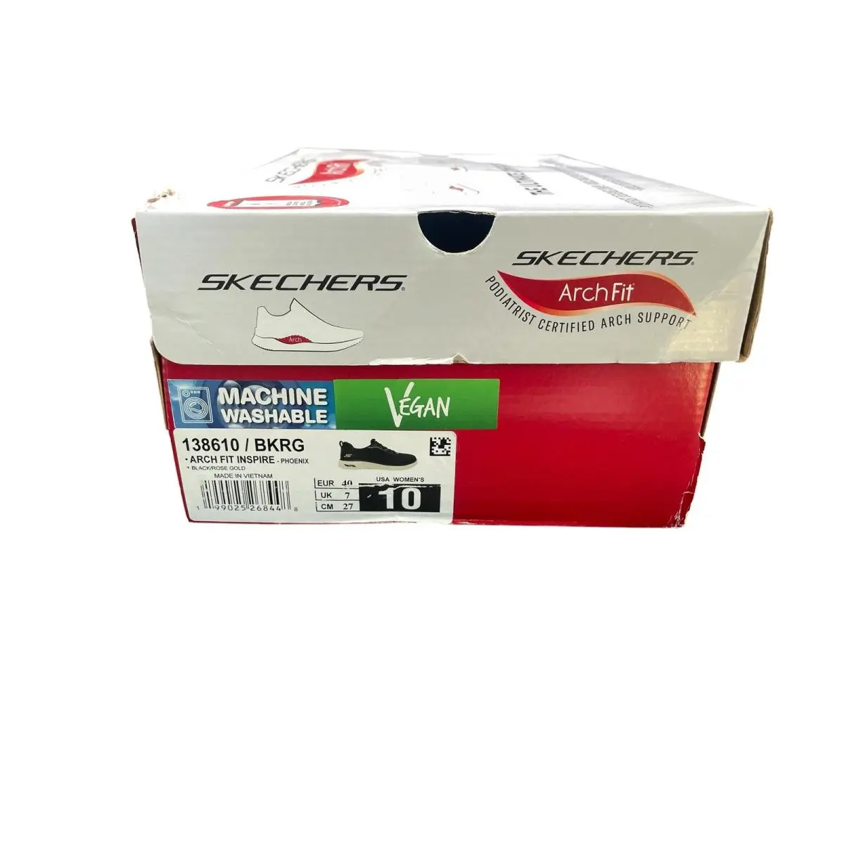 Skechers shoes - Arch Fit Inspire - Phoenix - 138610-BKRG - Black (UPC: 199025268448) 7