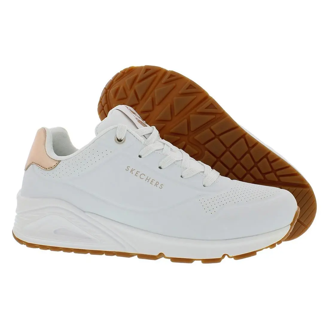 Skechers Street Juno Level Player Womens Shoes Size 9.5 Color: White