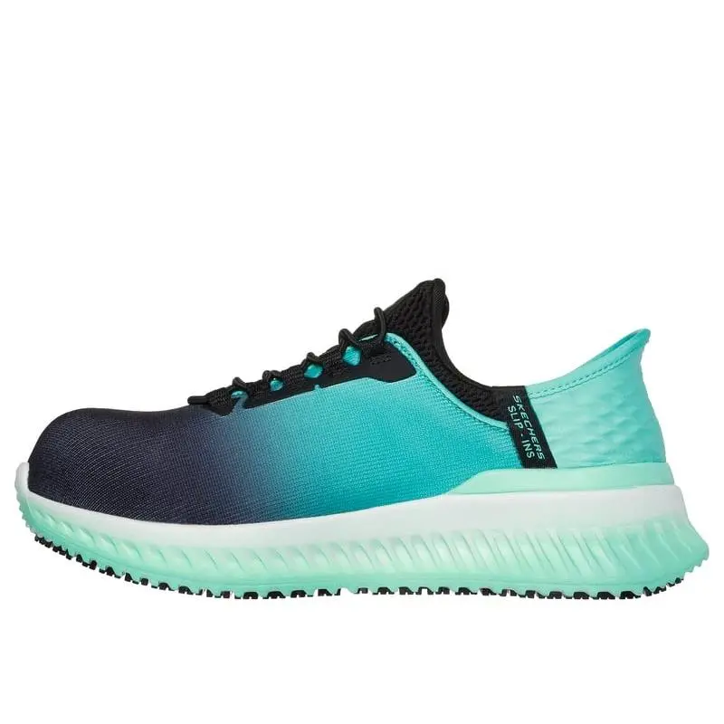 Skechers shoes - BLACK/TEAL (UPC: 196989494159) 1