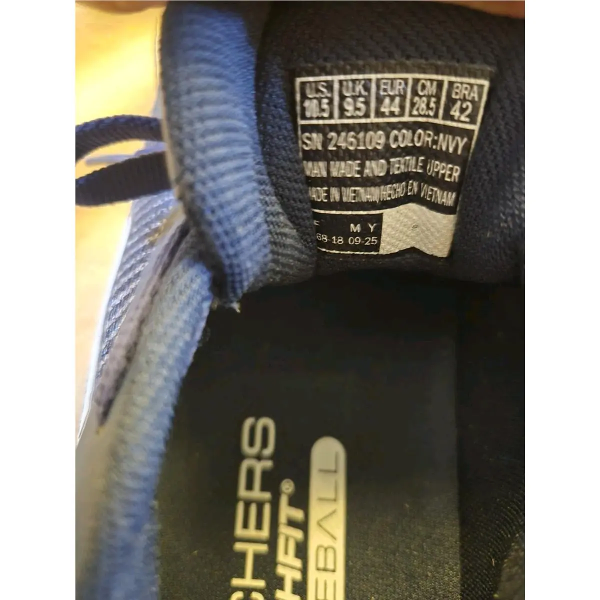 Skechers shoes - Skechers viper court pro 2.0 - Blue 3