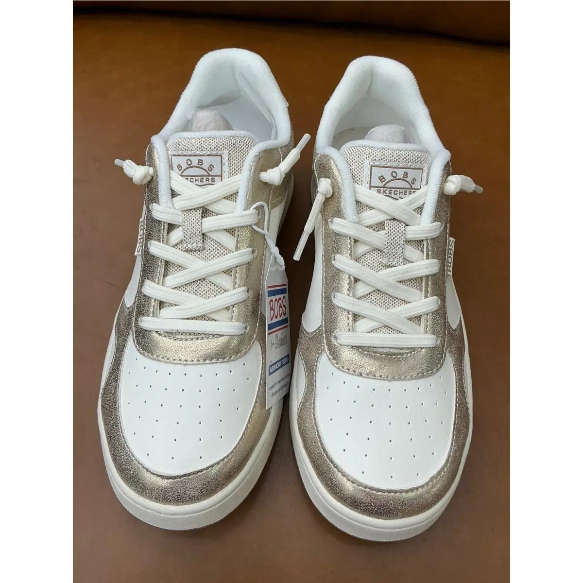 Skechers shoes - B Cute Court - Glitz Look - White 2