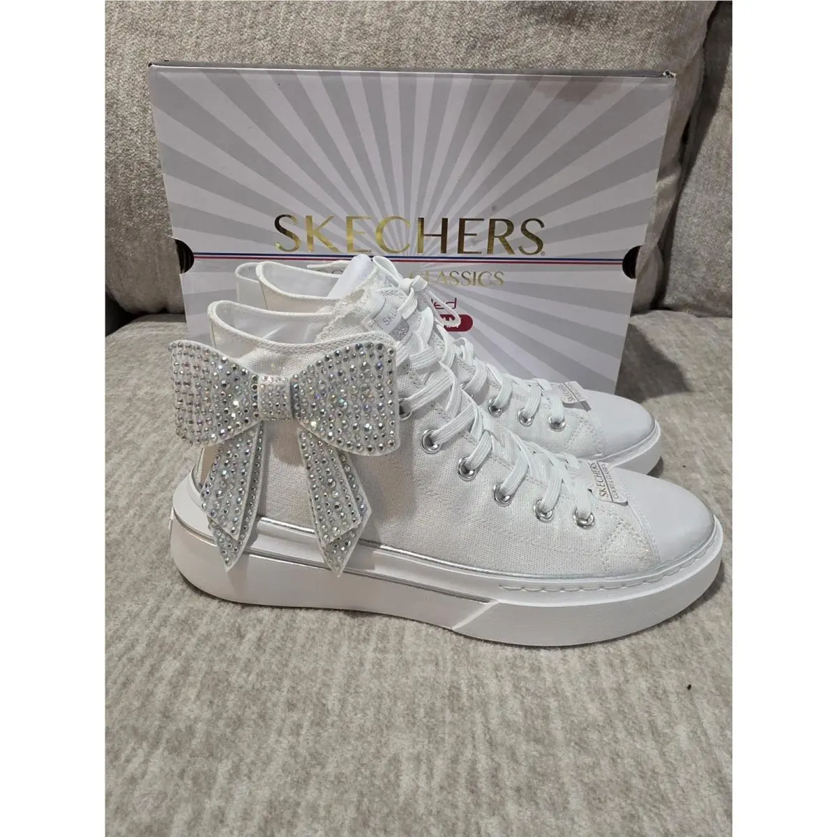 Skechers shoes - Skechers Cordova Classic Tie The Know - White 0