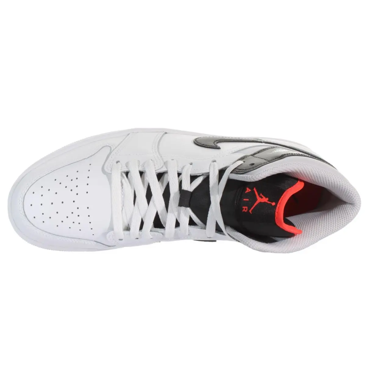 Nike shoes - Nike Air Jordan 1 Mid - DQ8426 109 - White, Black, Neutral Grey, Infrared 23 8