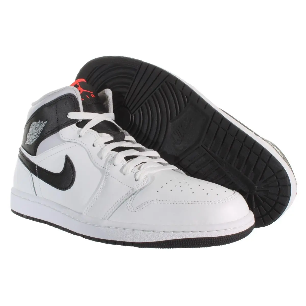 Nike shoes - Nike Air Jordan 1 Mid - DQ8426 109 - White, Black, Neutral Grey, Infrared 23 7