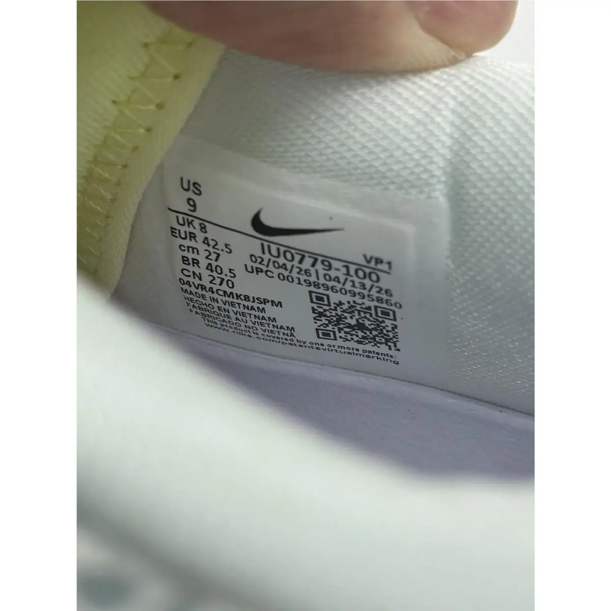 Nike shoes - Nike Air Zoom - Air Zoom - IU0779-100 - White 8