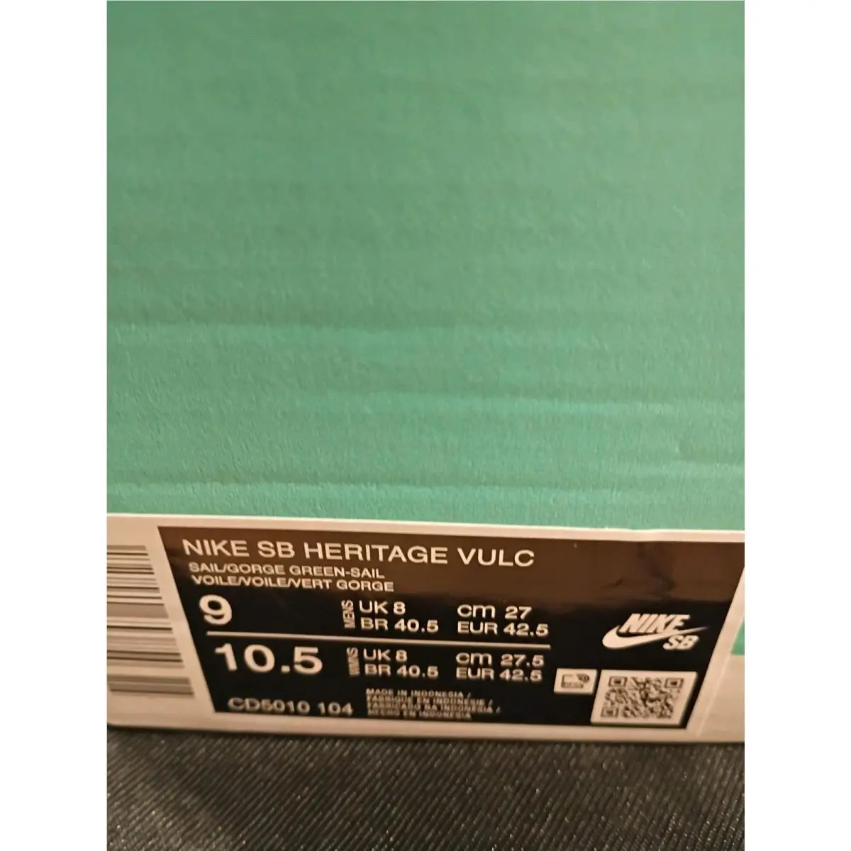 Nike shoes - Nike Heritage Vulc - Heritage Vulc - CD5010-104 - Green 4