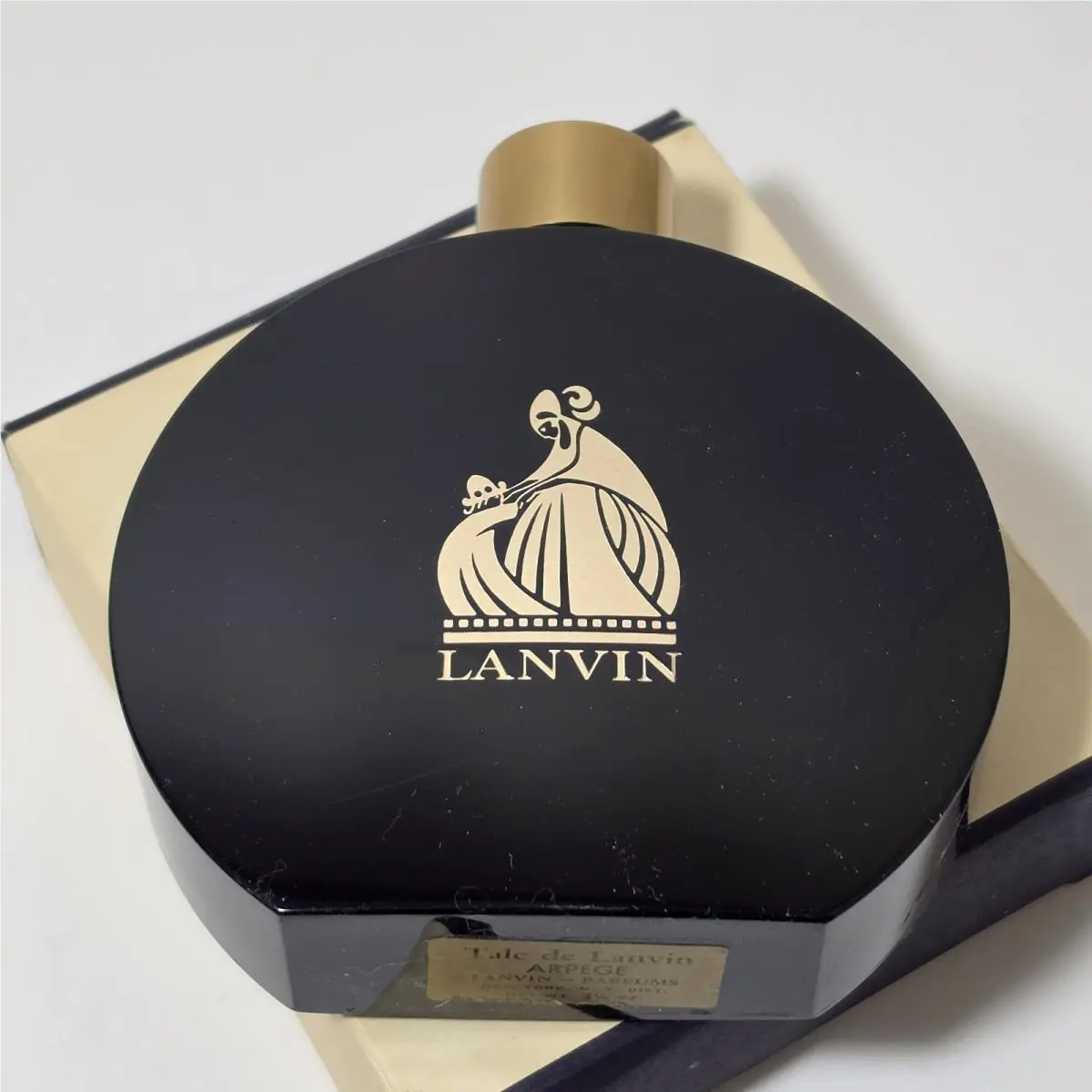 Vintage Arpege Talc No. 800  3.25 oz Still c. 1960 by Lanvin