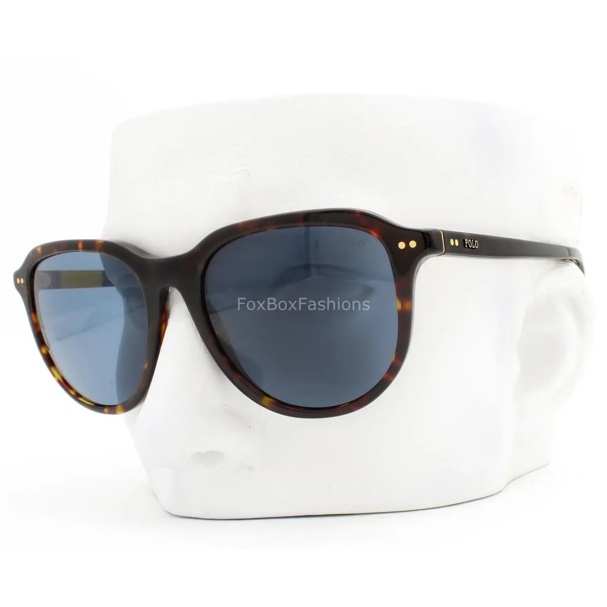 Ralph Lauren Polo Sunglasses Shiny Dark Brown Havana PH 4225 5003/80 with Case