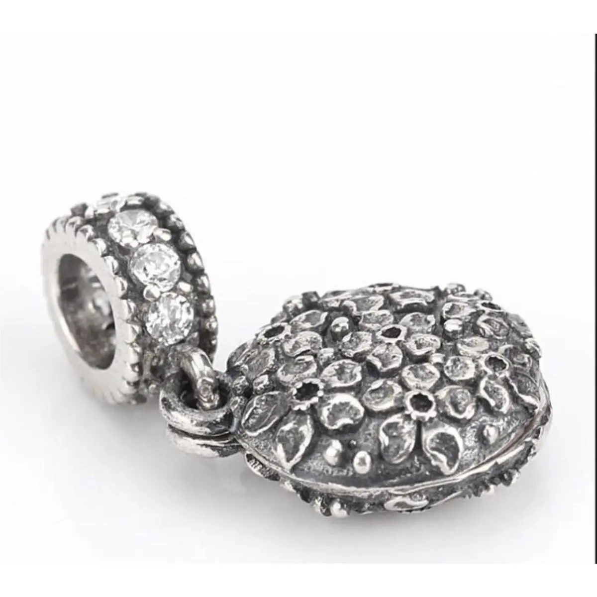 Ret  Sterling Silver Sweet Mother Two Dangle Bead Jared Exclusive W/box by Pandora