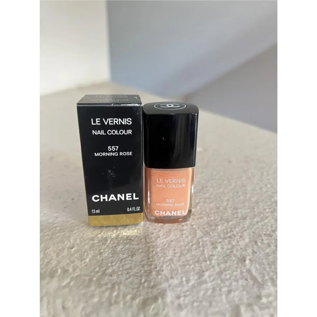 Chanel Le Vernis Nail Polish 557 Morning Rose Long Wear Limited Edition Rare