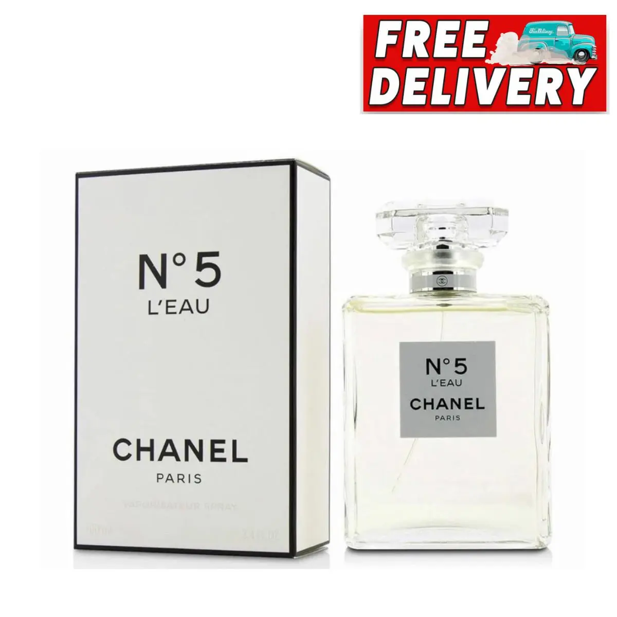 Chanel N°5 L`eau Eau de Toilette Spray 3.4 fl oz Women`s Fragrance