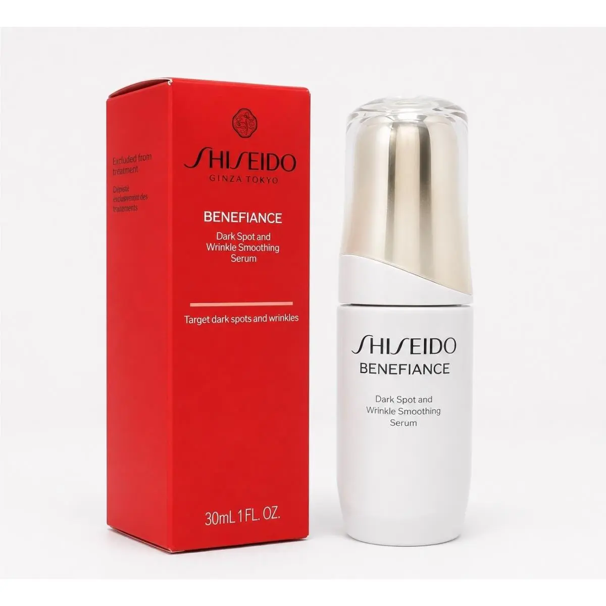 Benefiance Dark Spot Wrinkle Smoothing Serum 1 oz 30 mL by Shiseido