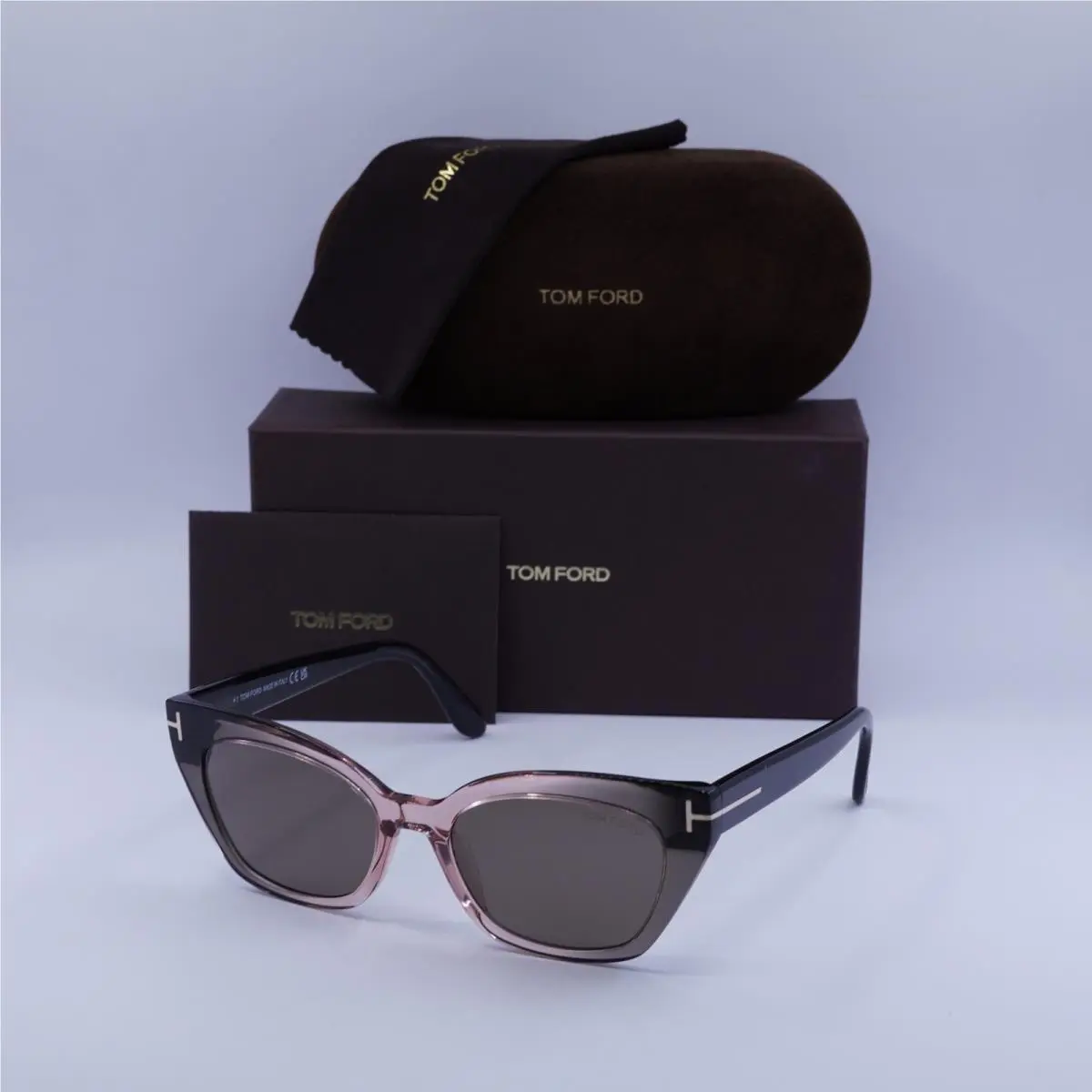 FT1031 20J Grey to Pink Gradient/roviex 52-18-140 Sunglasses by Tom Ford