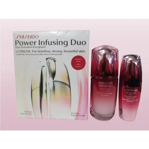 Shiseido Power Infusing Duo For Eyes and Face