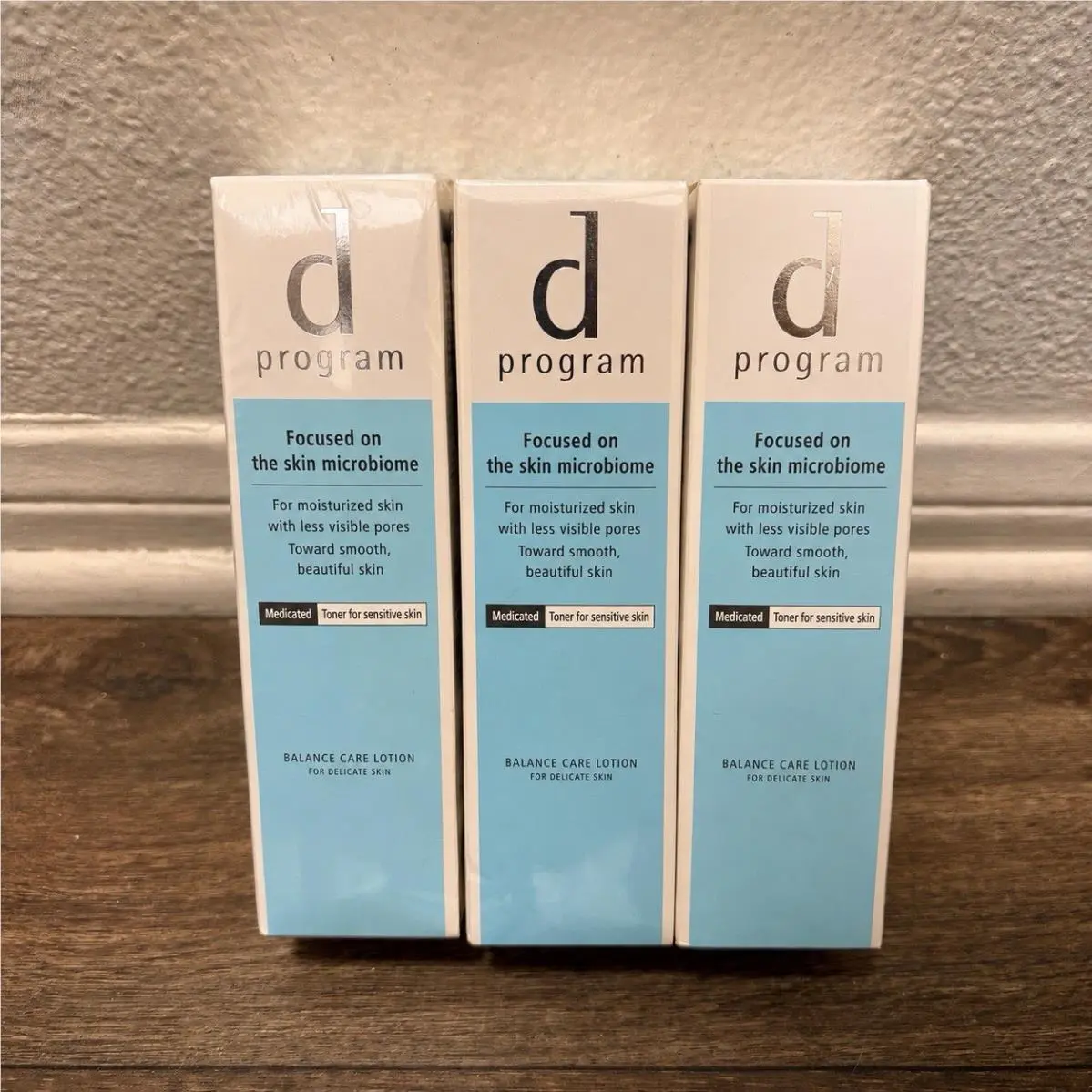 Lot Of 3 Shiseido d Program Balance Care Emulsion MB 4.23 fl oz 125 mL Japan