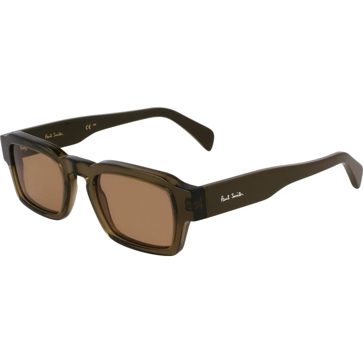 Paul Smith Men`s 49mm Transparent Khaki Eyeglasses PS24621S-317