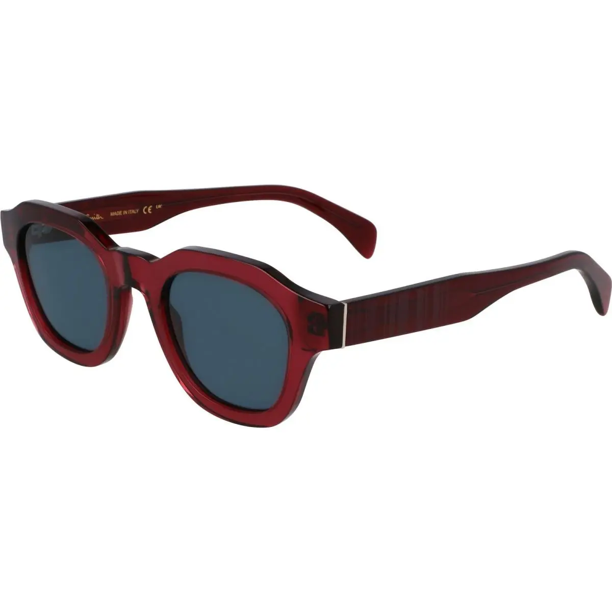 Paul Smith Unisex 48mm Transparent Burgundy Eyeglasses PS24622S-602