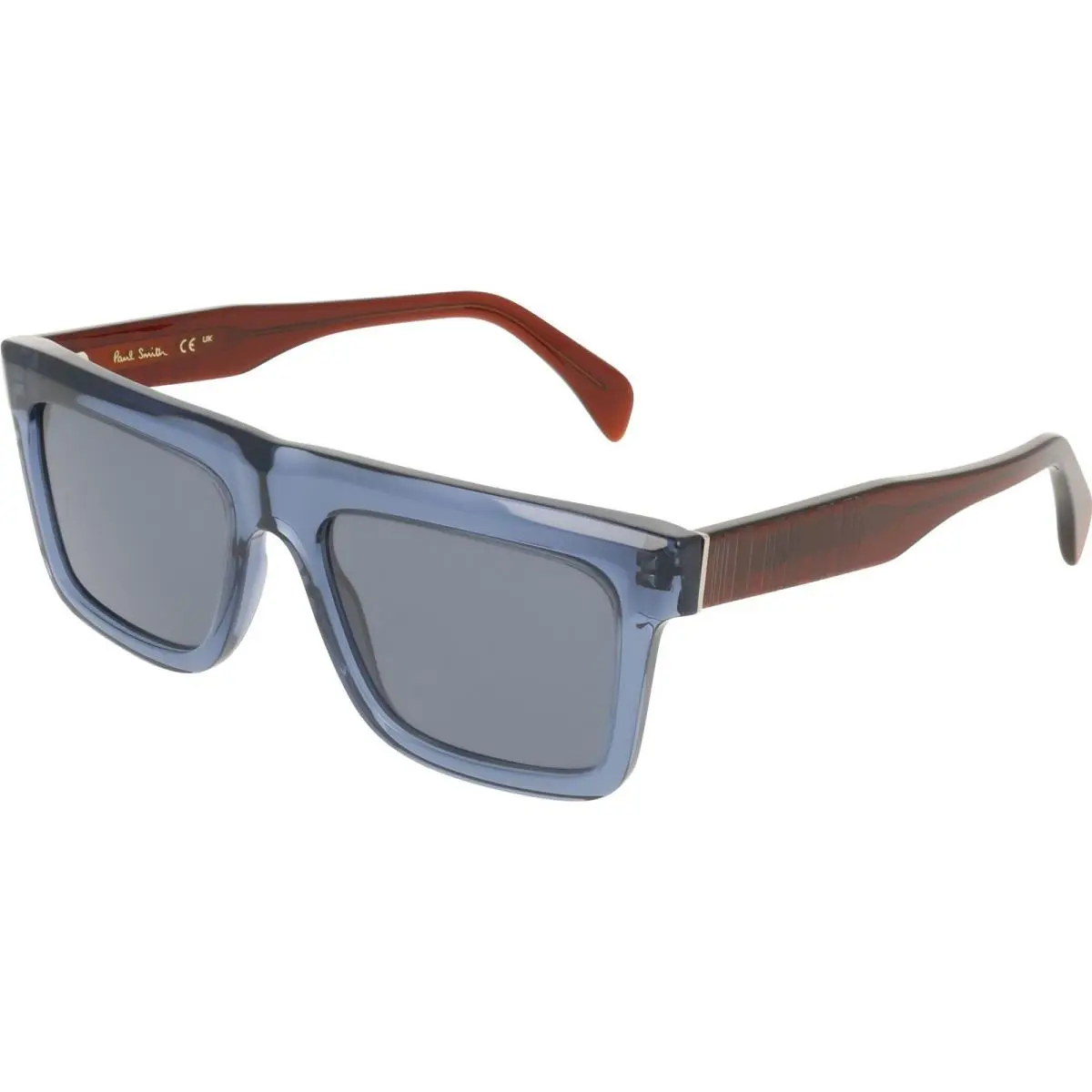 Men`s 57mm Transparent Blue Eyeglasses PS25620S-410 by Paul Smith