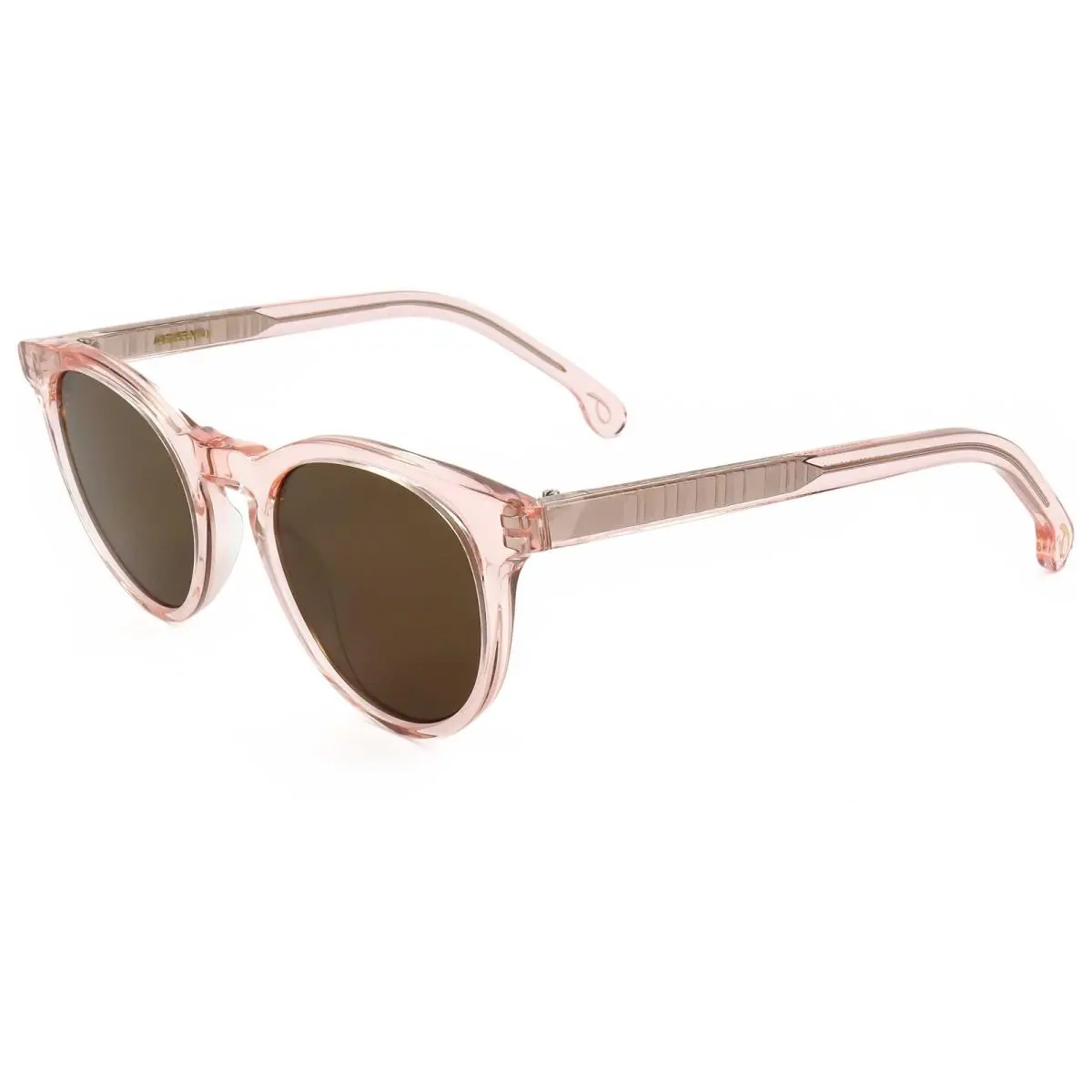 Paul Smith Women`s 47mm Blush Crystal Sunglasses PSSN013V1SARCHERV1S-004 - Frame: Pink, Lens: Brown, Other Frame: Blush Crystal