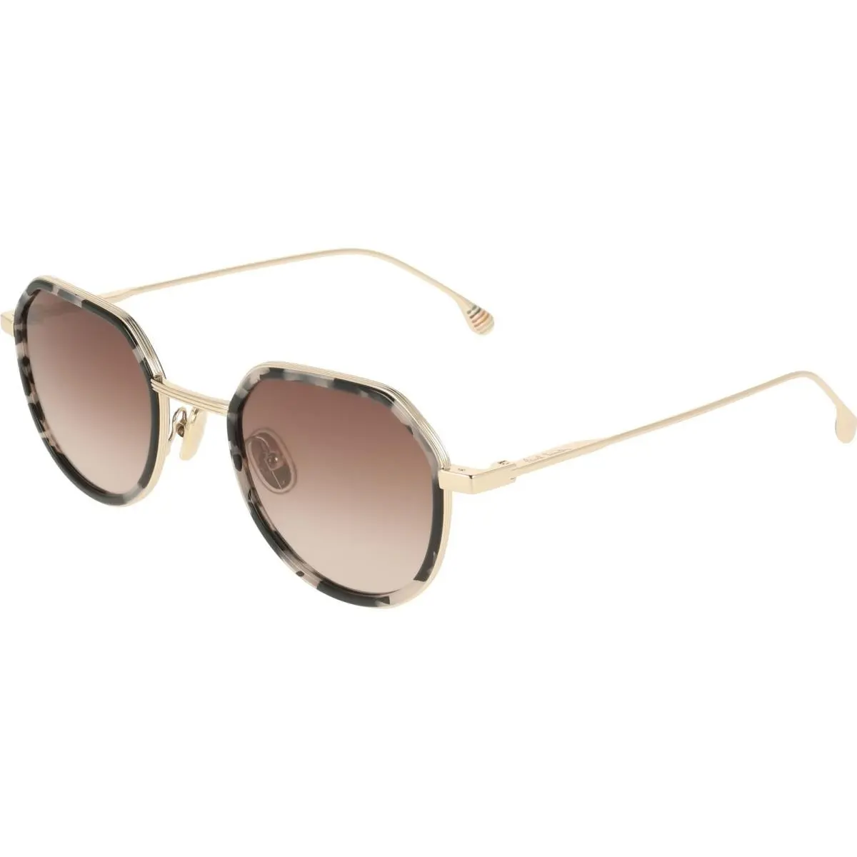 Paul Smith Unisex 50mm Gold Grey Havana Eyeglasses PS26101S-734