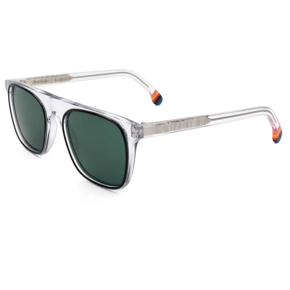 Paul Smith Unisex 53mm Black Ink On Crystal Sunglasses PSSN02753CAVENDISH-003