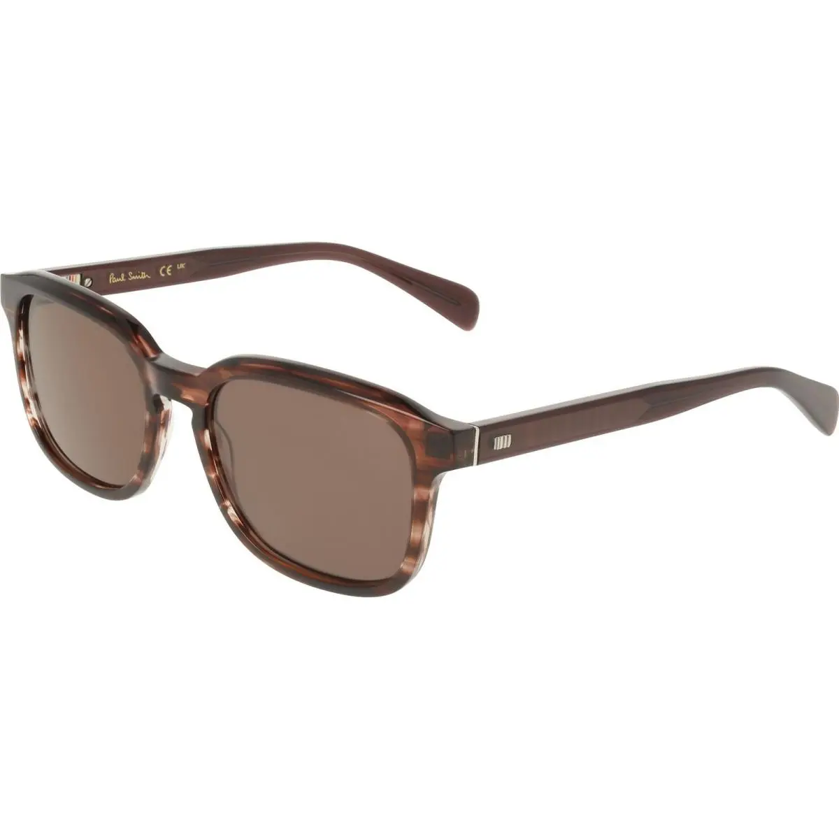 Paul Smith Men`s 55mm Transparent Striped Wine Eyeglasses PS26600S-604