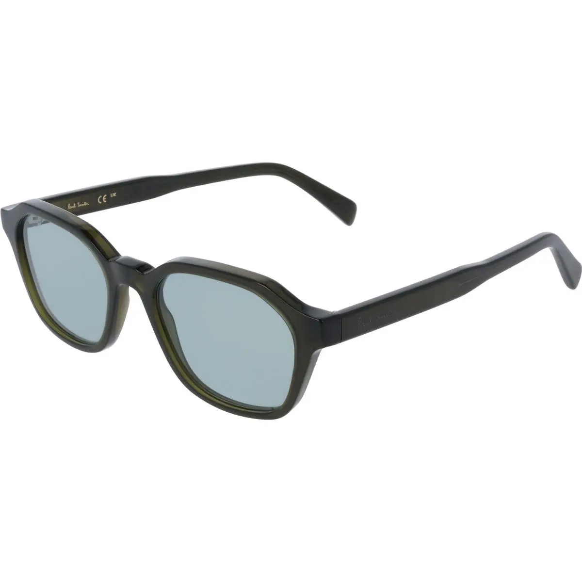 Paul Smith Men`s 52mm Transparent Dark Green Eyeglasses PS25617S-300