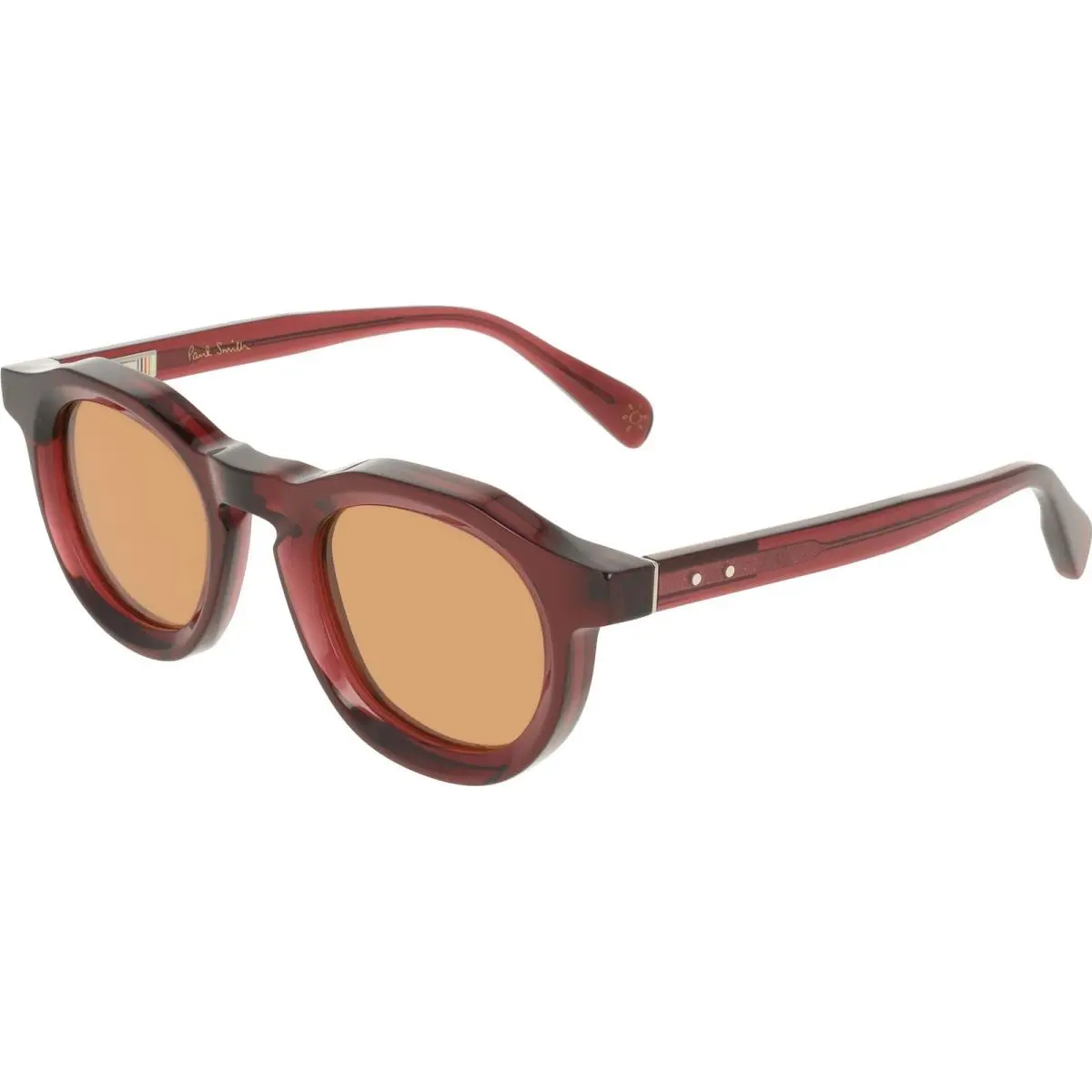 Paul Smith Unisex 48mm Transparent Burgundy Eyeglasses PS26602S-602