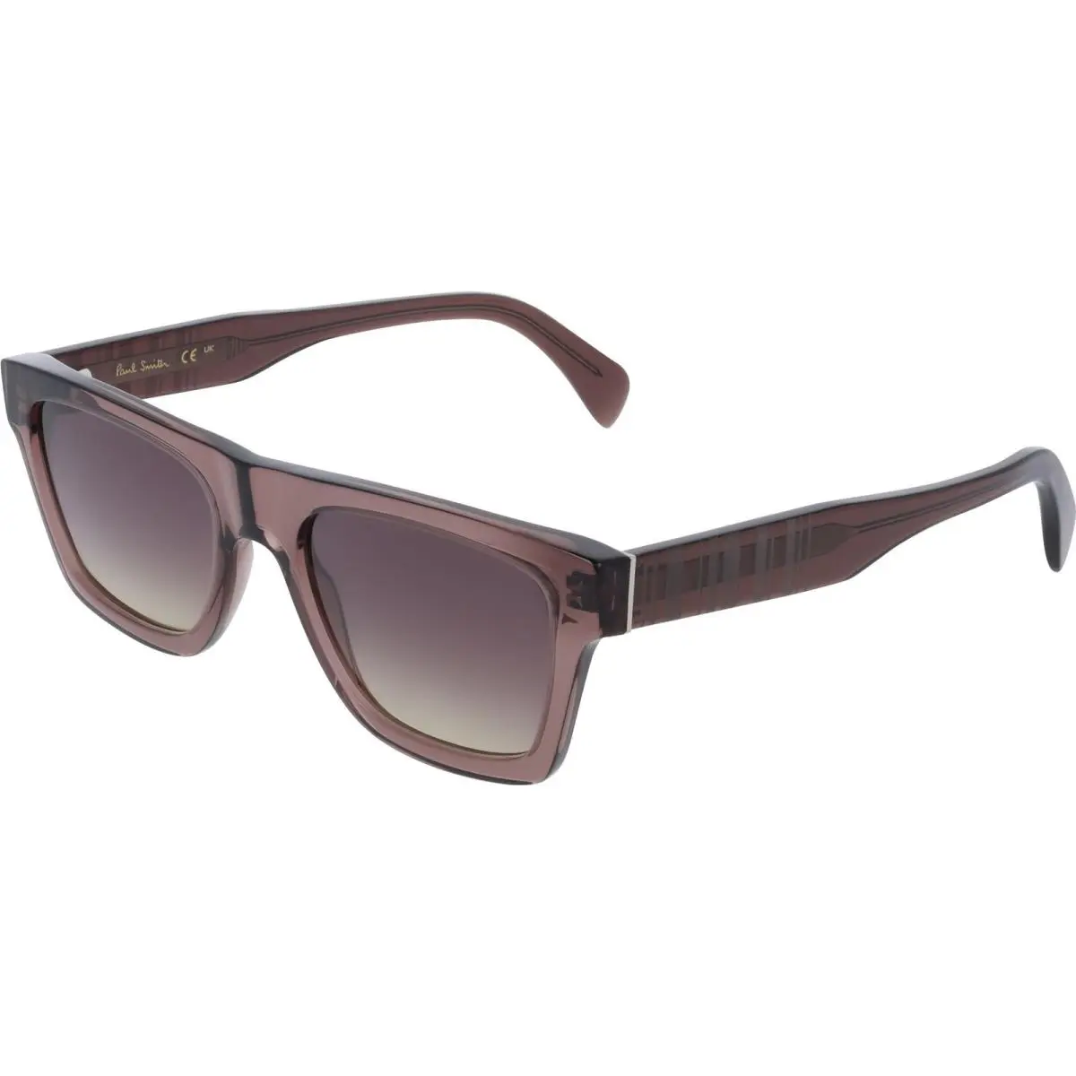 Men`s 54mm Transparent Brown Eyeglasses PS25603S-200 by Paul Smith