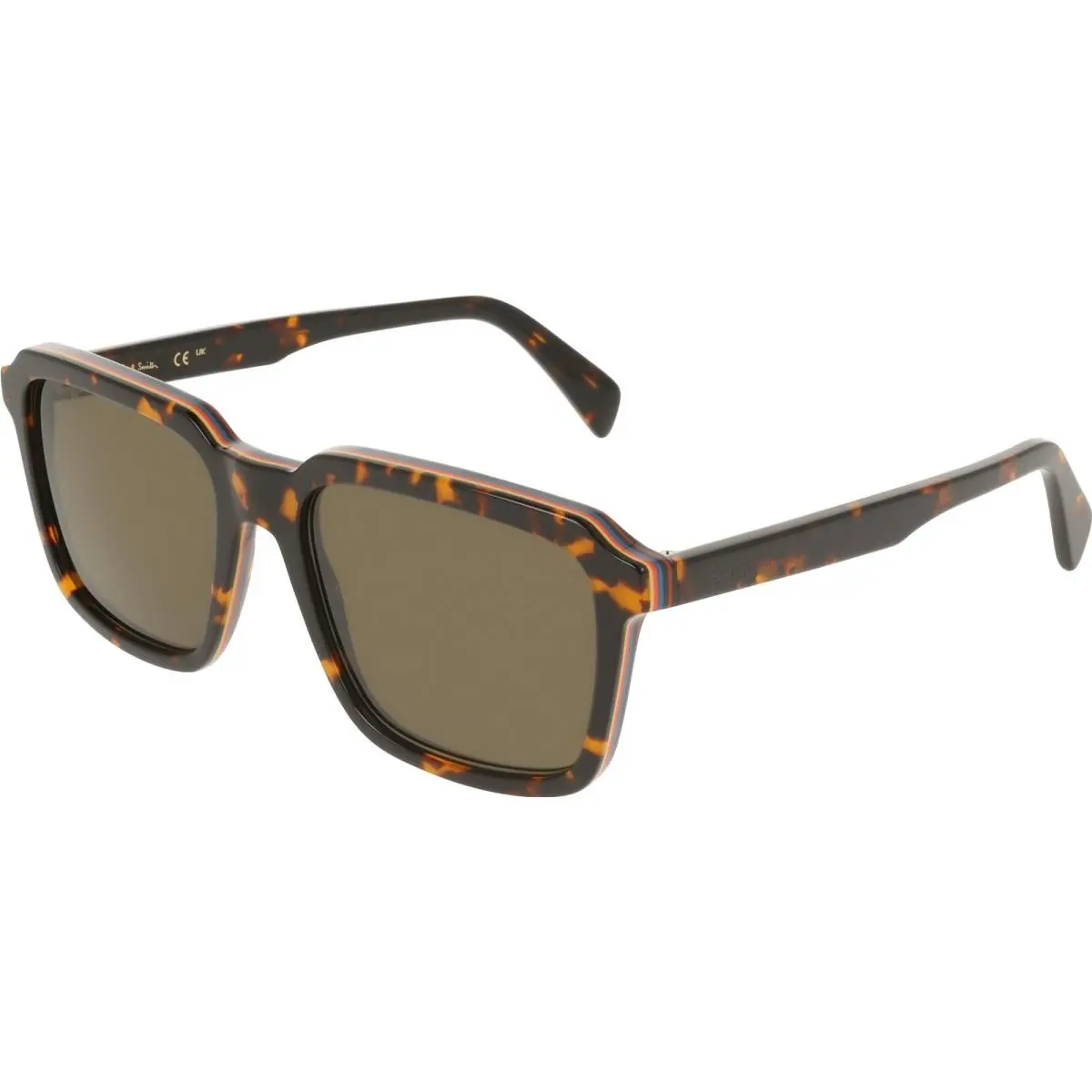 Paul Smith Men`s 57mm Havana Multistripes Eyeglasses PS25621S-214