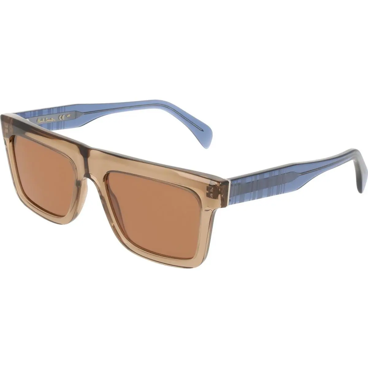 Paul Smith Men`s 57mm Transparent Brown Eyeglasses PS25620S-200